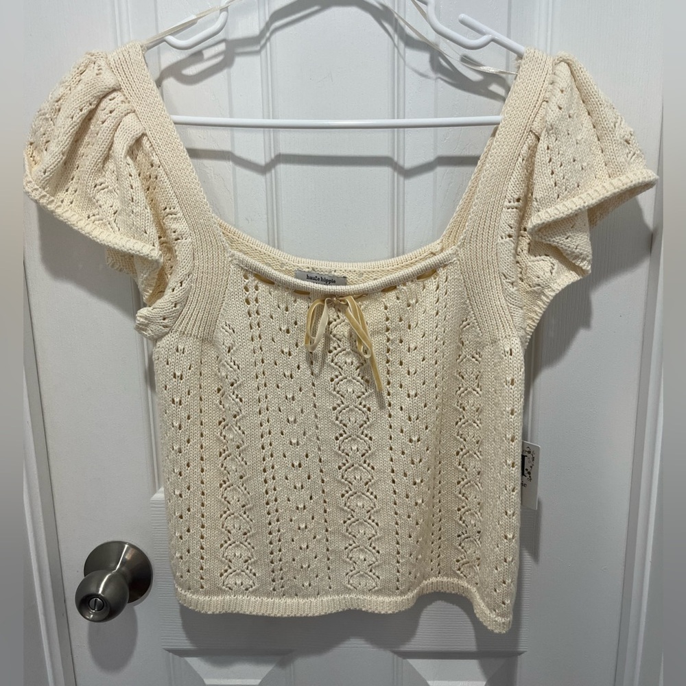 HAUTE HIPPIE KNIT SWEATER EXTRA LARGE BNWT